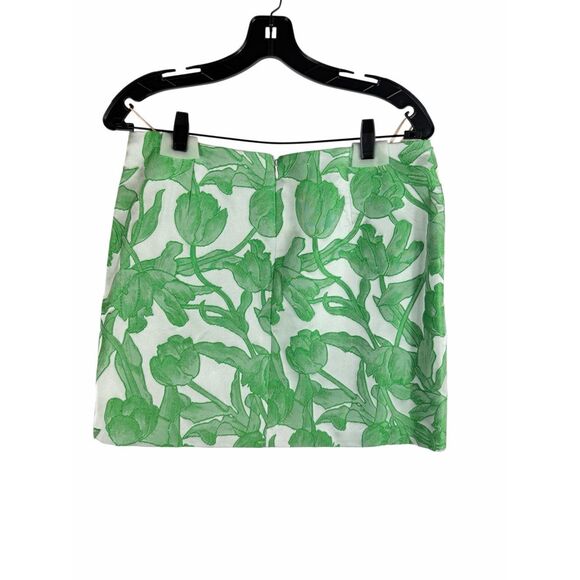 NWT Milly Tulip Jacquard Modern Mini Skirt- Size 10 - Picture 5 of 8